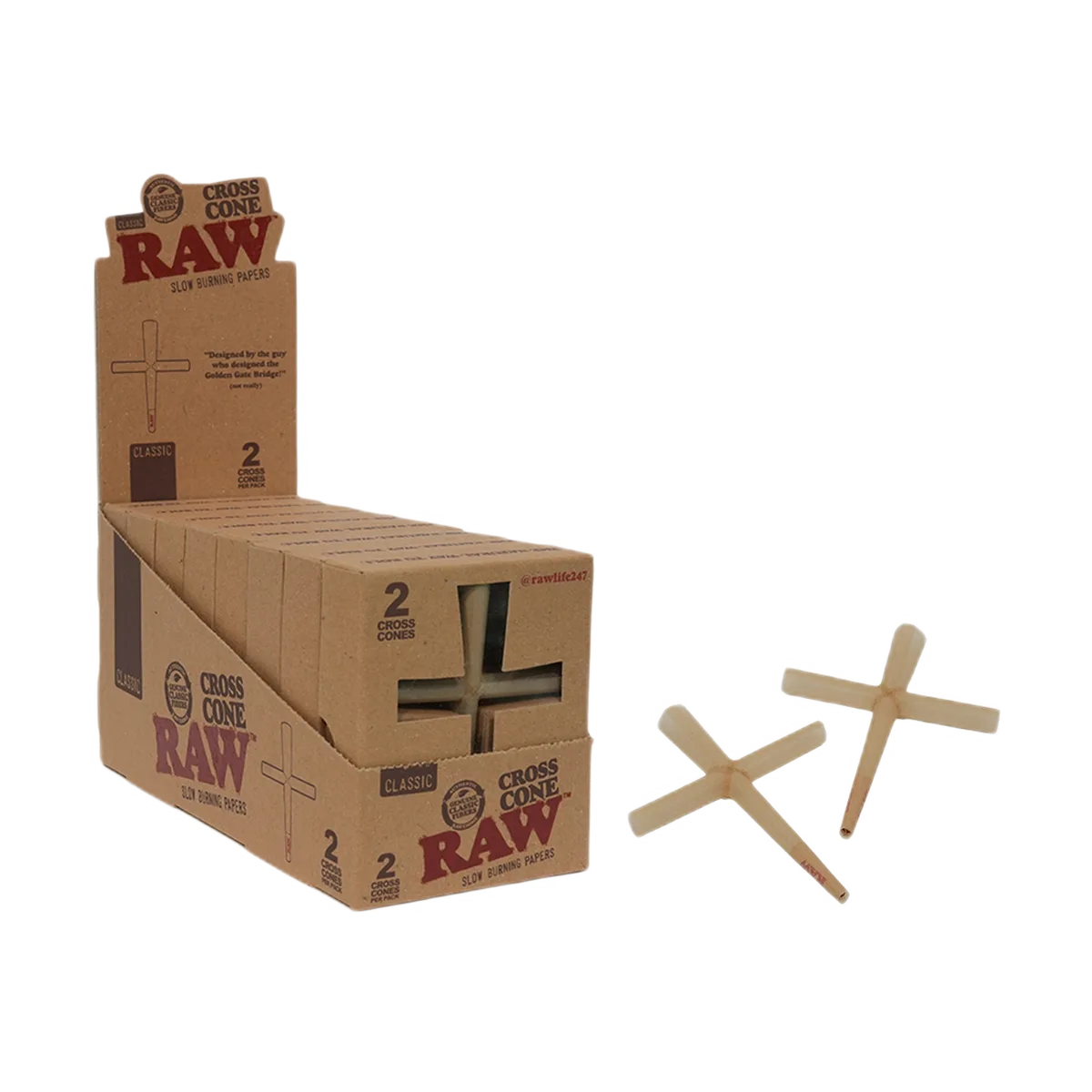 RAW Classic Cones Novelty Pre-Rolled Papers – product image