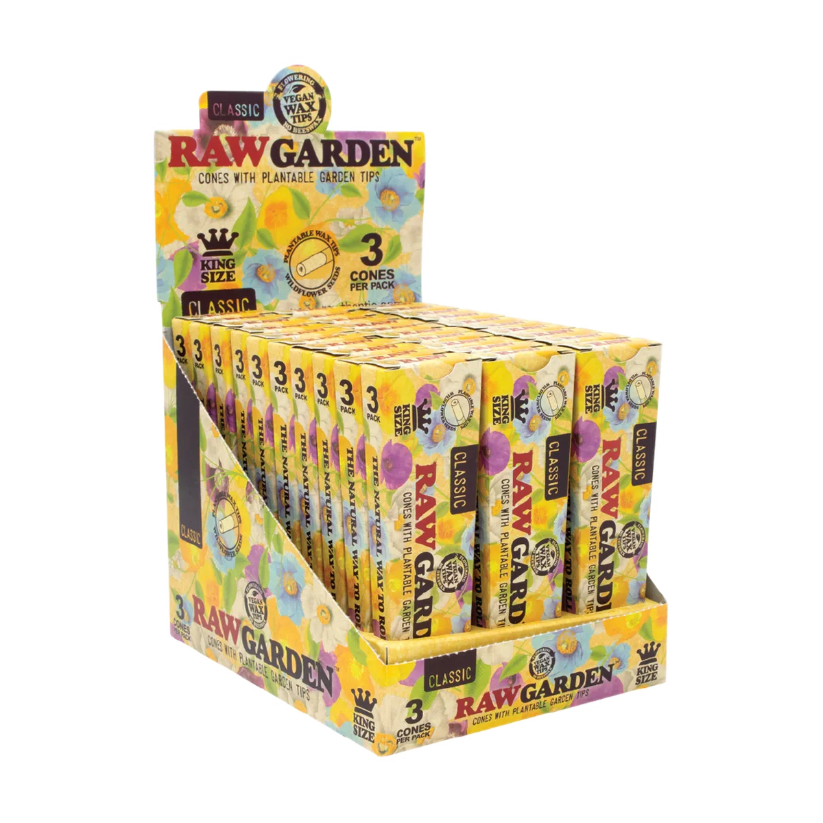 RAW Classic Cones Novelty Pre-Rolled Papers