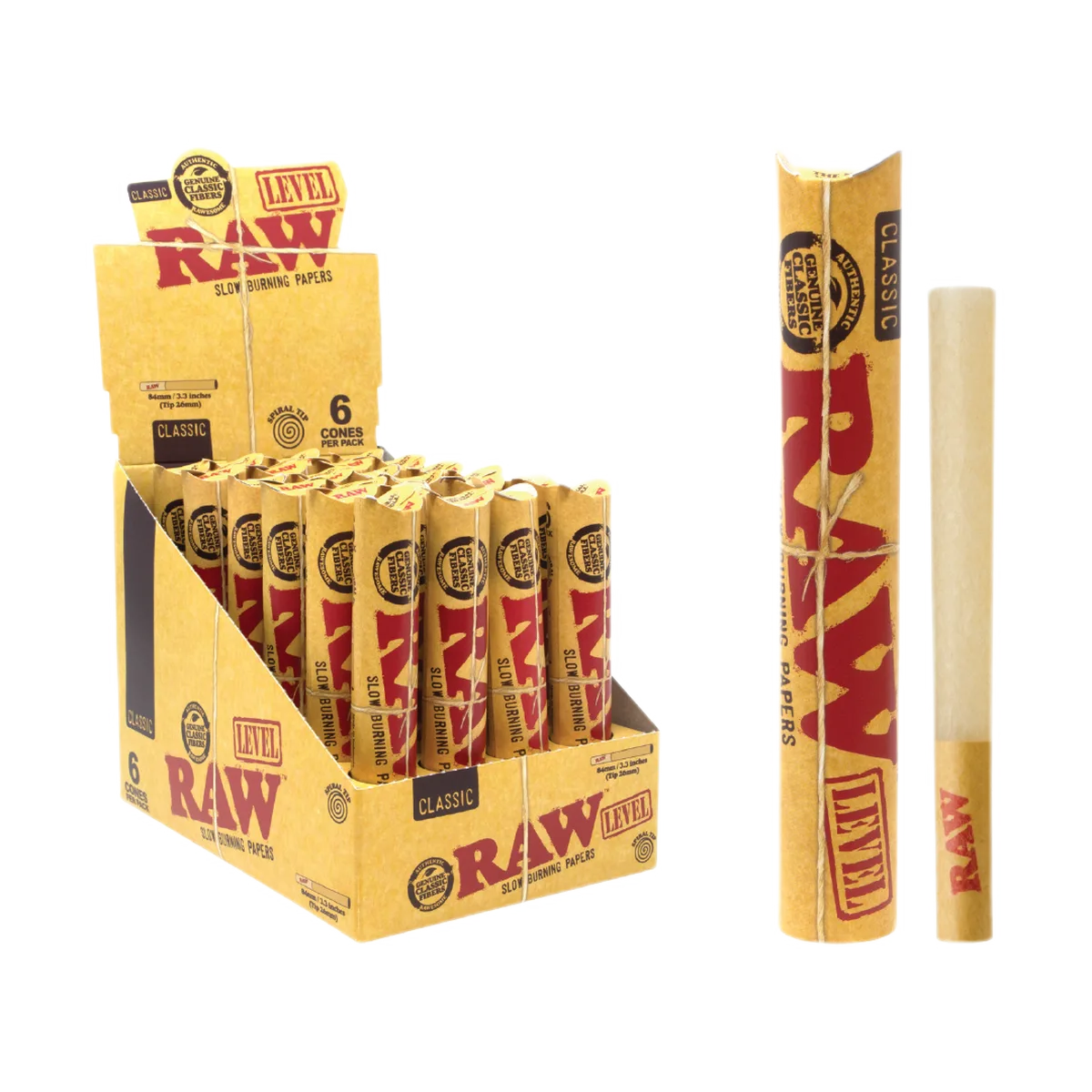 RAW Classic Cones Pre-Rolled Papers