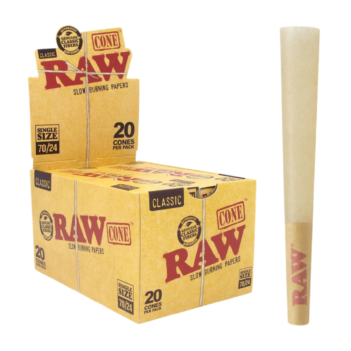 RAW Classic Cones Pre-Rolled Papers