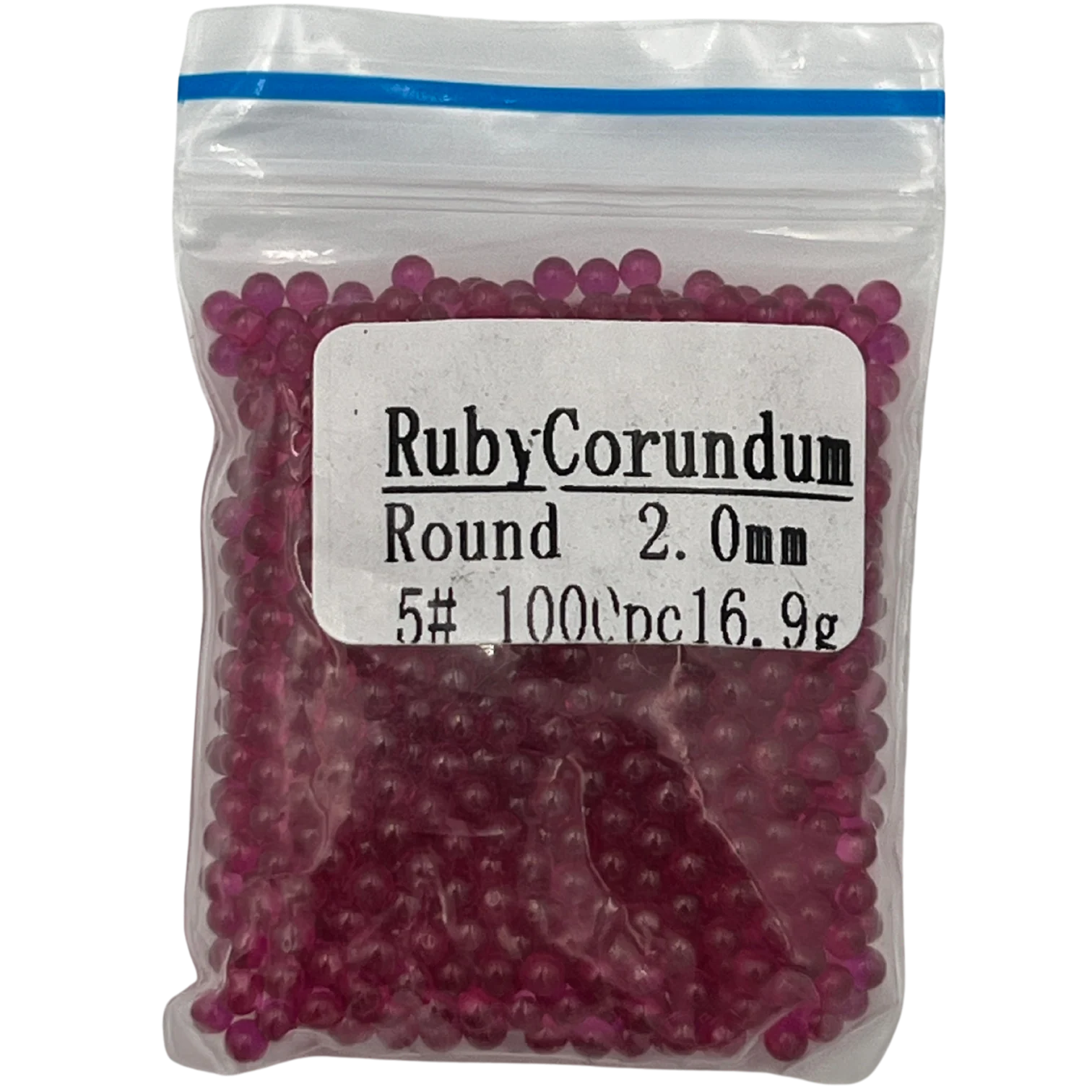 Ruby Terp Pearls (1000pcs, 2mm)