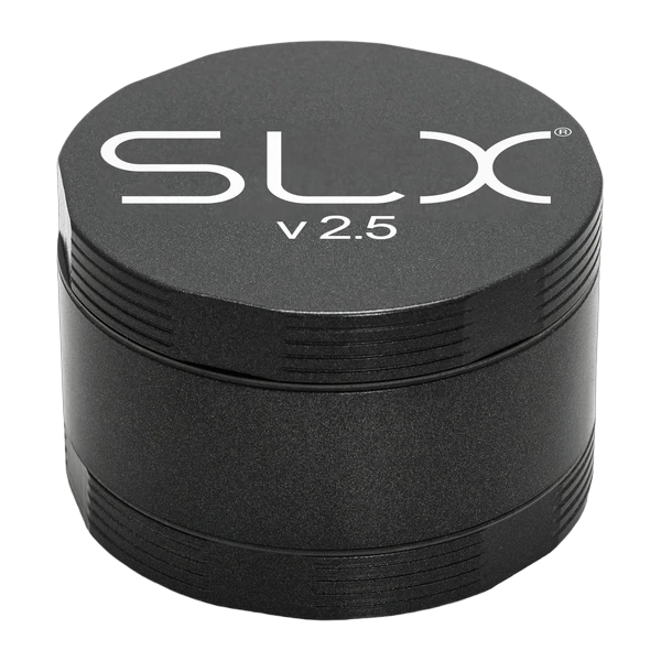 SLX V2.5 ceramic coat grinder in black, closed, front view