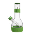 Softglass Core Water Pipe – 9" borosilicate glass and silicone water pipe