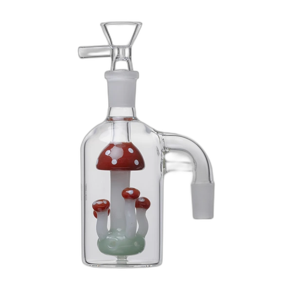 Human Grade The Shroom Ash Catcher - Red - 90 (14mm)