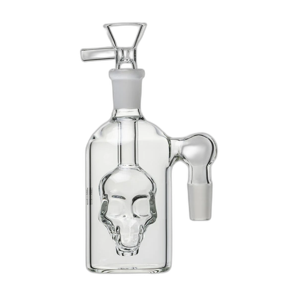 Human Grade The Skull Ash Catcher - Clear - 90 (14mm)
