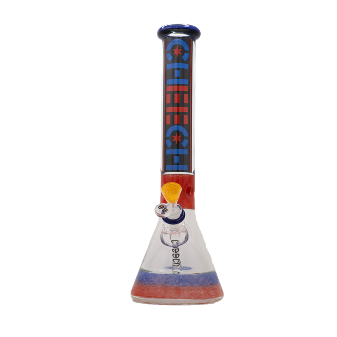 Cheech Glass Take Me Back In Time Retro Beaker