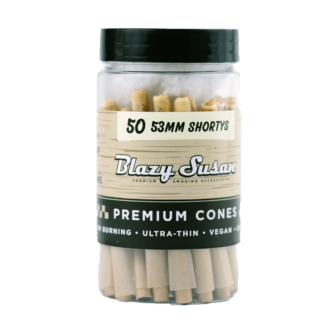 Blazy Susan Unbleached Paper Cones